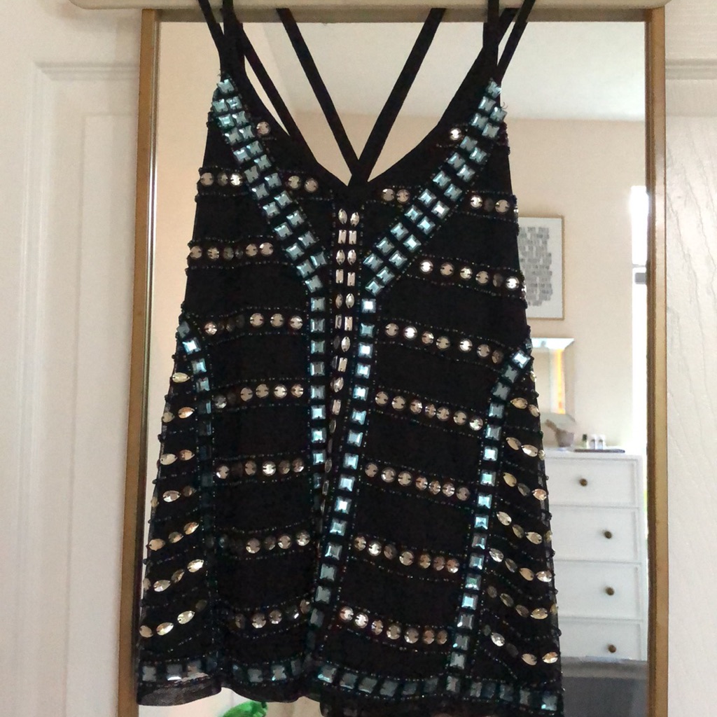Nbd Beaded Holiday Top!